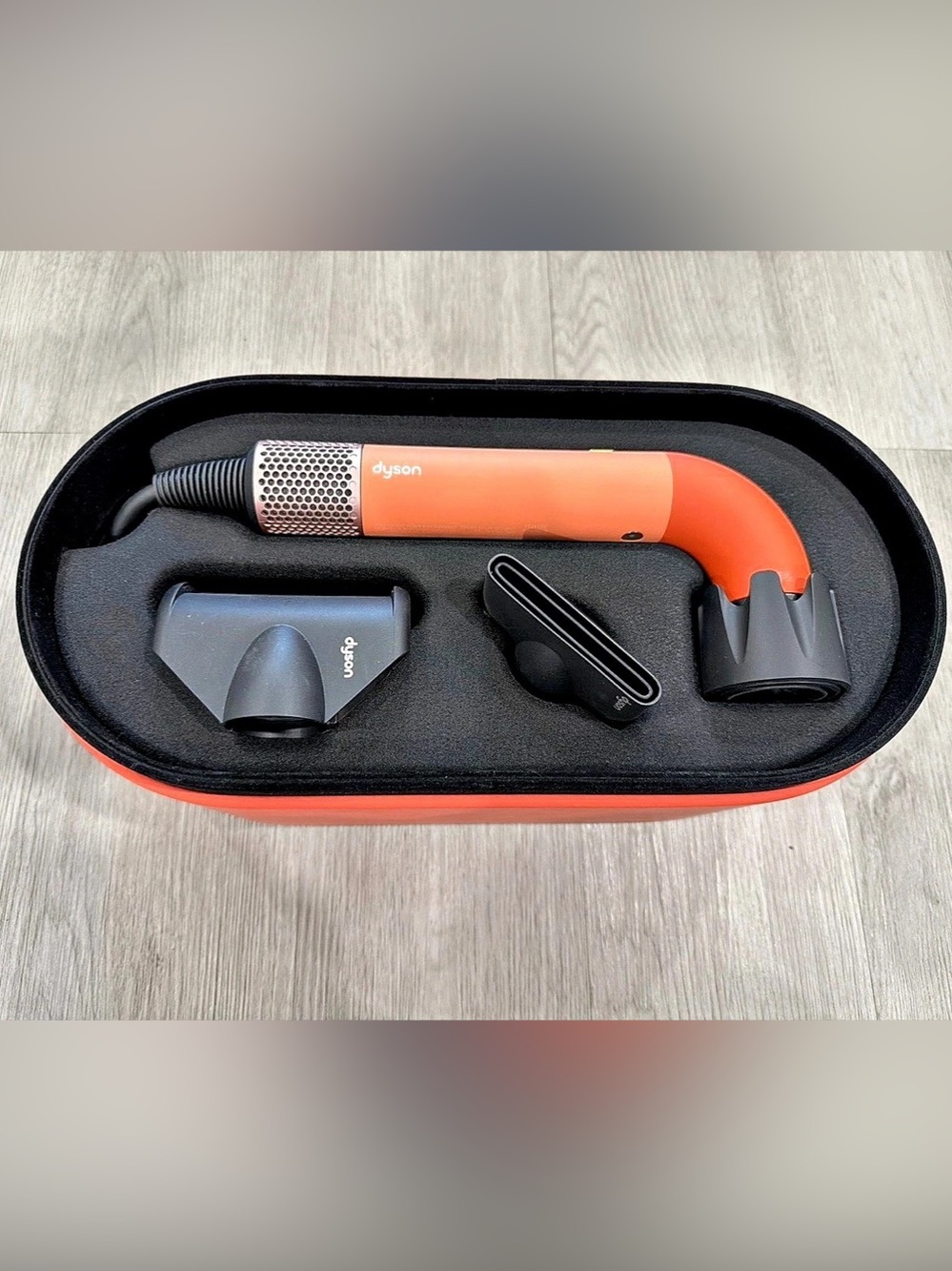 Limited Edition Dyson Supersonic r™ Hair Dryer in Ceramic Apricot and Topaz NOB.